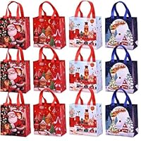 Amazon.co.jp: クリスマスギフトバッグ 取っ手付き クリスマストート